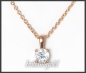 Preview: Brillant Anhänger & Kette 585 Gold; 0,47ct, River D
